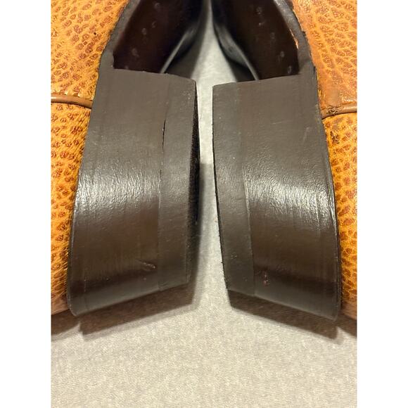 VTG Renegade Handmade Mexico Women’s 8 Leather Western Cowboy Boots Barely Worn - Picture 7 of 13